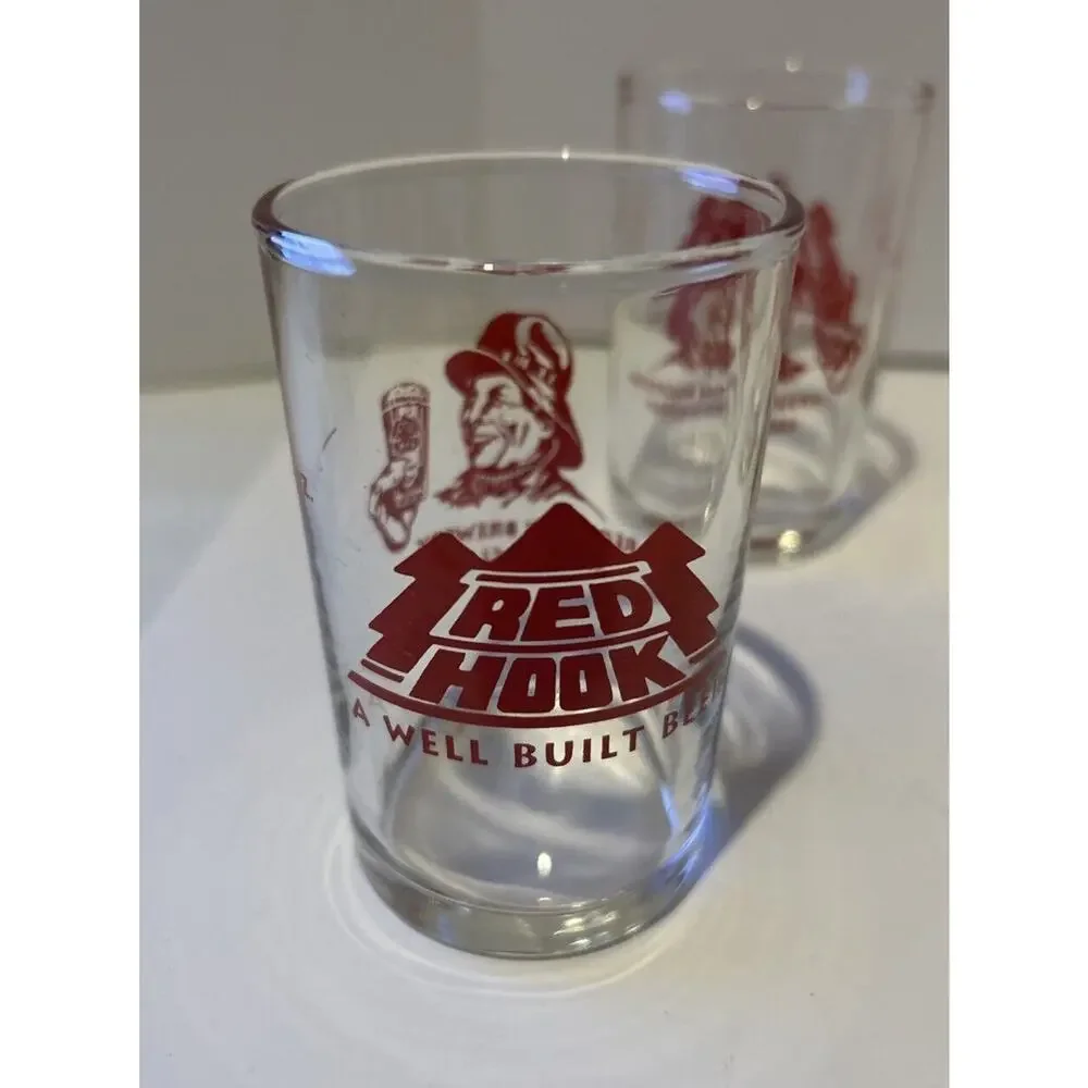 RED HOOK Brewery Tasting Glass BEER 3-1/2